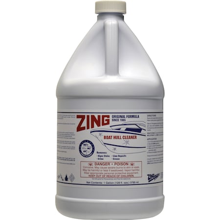 Zing ZING 10008 Original Formula Boat Hull Cleaner - 1 Gallon 10008